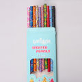 Australian Smiggle Cartoon Color Lead Primary School Student HB Pencil Series Gift Paper Box. 