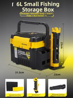 HISTAR | Multifunctional Portable Fishing Tackle Box Large Capacity Thickened