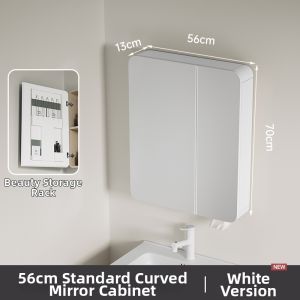 LANKASI | Trendy Smart Mirror Cabinet Arc Design