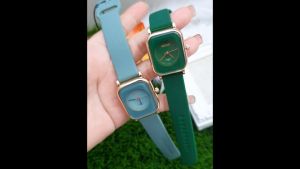 นาฬิกาข้อมือ นาฬิกาแฟชั่น Bolun ( โบลัน ) แบรนด์แท้ สายยาง หลากสี รุ่น สี่เหลี่ยม ขอบเงา ( แถมฟรี !! กล่องกระดาษ )