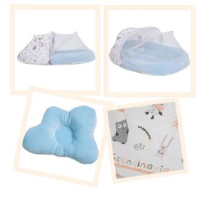 CAMERA เบาะชุดมุ้งใหญ่ รุ่น Igloo Pod Sacn เหมาะสำหรับเด็กแรกเกิด – 1 ขวบ เป็นเบาะมุ้ง ที่นอนกว้าง นอนสบาย C-MQ-520