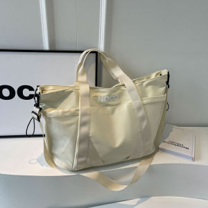 กระเป๋าถือแบบสะพายไหล่ความจุขนาดใหญ่สำหรับเดินทางระยะสั้น กระเป๋าใส่ของสำหรับเดินทางแบบสะพายข้าง กระเป๋าถือแบบลำลองสำหรับวัยรุ่น