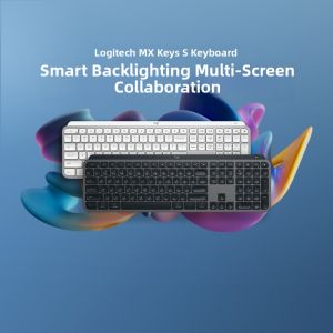 Logitech | Bluetooth Office Membrane Keyboard with Smart Backlight and Macro Customization