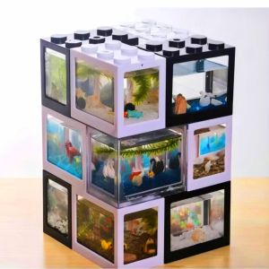 AQUARIUM IKAN CUPANG MINI MODEL LEGO