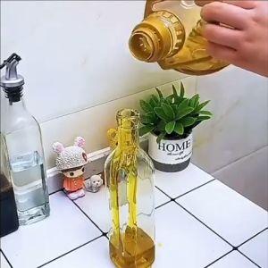 Corong Minyak Air Minyak Silikon Lipat Portable Minyak oil Flexible Silicon Bantu Tuang Cairan ke Botol