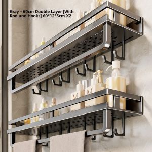 evesigar | Wall Mounted No Drilling Storage Rack
