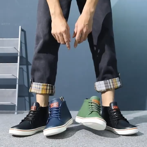 Men Rainboots Slip Water Shoes Fishing Boots Short Rubber Rain Boots Man Bot Garden Boots Men Lovers Shoes