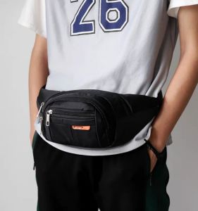 ARCTIC HUNTER túi nam túi xách nam túi đeo túi đeo trước bụng hông chống nước mới Túi nam dung tích lớn thể thao ngoài trời đa chức năng Túi điện thoại di động chống mài mòn