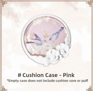 Teddy Bear Finish Matte Powder Compact Long-lasting Makeup Setting Powder Core Separation Skin Blurring Oil Control Beauty Tool