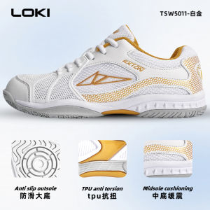 Loki Table Tennis Shoes Professional Competition Training Sports Shoe with Bull Tendon Bottom for Hard Floor And Plastic Floor