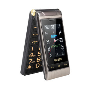 YEEMI G10-1 LTE 4G Flip Mobile Phone 2.8 Screen Dual SIM Card FM Mp3 Mp4 Bluetooth Big Keyboard 1800mAh Torch CellPhone SOS