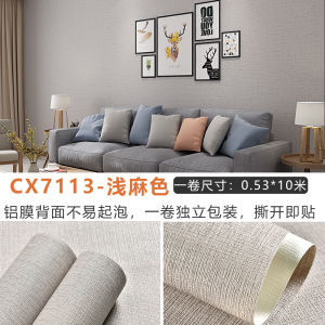 Wallpaper Dán Tường Chống Thấm Nước Chống Ẩm Đơn Sắc Phong Cách Hiện Đại Phòng Khách Phòng Ngủ Trang Trí Tường Dày