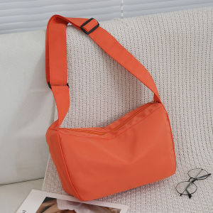 K-style Oxford Cloth Womens Travel Bag Mountain Climbing Outdoor Sports Bag Crossbody Canvas Bag Nylon Cloth Bag Lightweight