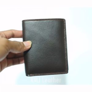 Dompet Pria Full Kulit High Quality Tanpa Lapisan Kain Model Berdiri Terlaris