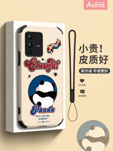 Cute Cartoon Panda Silicone Phone Case Full Lens Protection for Vivos16 S15 S17pro S17 S17f S17e S16 S16pro S15pro S15e S10 S9e