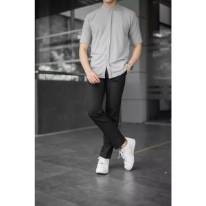 Celana Pria | Kerja Kantor Formal Slimfit Bahan Dasar Wol Lentur