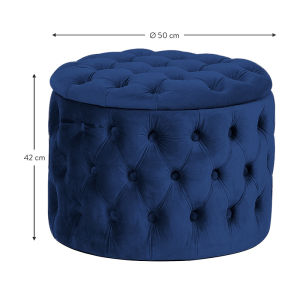 Northern Europe Sofa Footstool Living Room Bedroom Footstool Footrest Net Pink Fabric Storage Stool round Sofa Stool