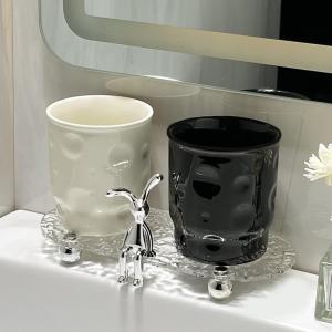 Jujiajia | Cốc Đựng Đồ Chải Răng Gốm Sang Trọng