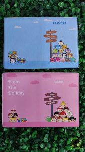Cover Passport Seri Tsum Tsum Passport Case Sampul Paspor Document Organizer Tempat Penyimpanan