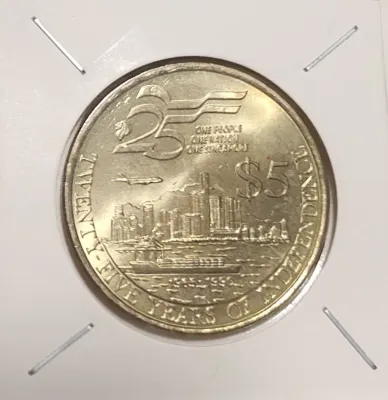 Singapore Mint $5 commemorative uncirculated coins