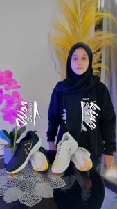 Sepatu Sneakers Olahraga Pria Wanita - Sepatu Running Jogging Senam - Sepatu Travel - Sepatu Kets