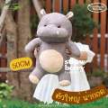 ตุ๊กตาหมูเด้ง ตุ๊กตาฮิปโป ตุ๊กตาฮิปโปแคระ ตุ๊กตายัดนุ่นรูปสัตว์ พร้อมส่งจากไทย. 