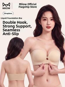 MiiOW | Strapless Gathering Anti-sagging Bra