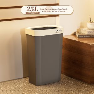Commercial Large Aesthetic Elevated Dustbin 25L