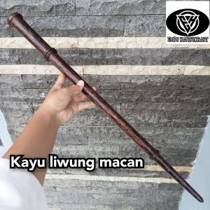 Tongkat komando varian 55cm kayu setigi galih asem Cendana Nogosari setigi kelor Jawa kemuning kelor Jawa