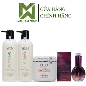 Dầu gội xả kem ủ tóc tinh dầu CHC GOCOLOR hàn quốc 60ML - 500ML