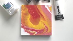 Reeves Acrylic 500ml Pouring Acrylic Medium