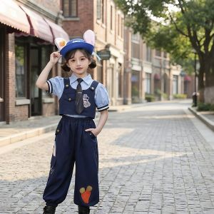 SHABAOSHI | Kids Cosplay Zootopia Uniforms