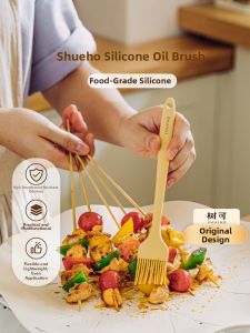 SHUEHO | Mini Heat Resistant Food Grade Silicone Baking Brush Set