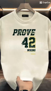 LC.TRADING  เสื้อยืดพิมพ์ลายแฟชั่นใหม่  เนื้อผ้าดี ใส่สบาย มี5สีให้ได้เลือกใส่  โปรโมชั่นราคาสุดคุ้ม ส่งไว B0013