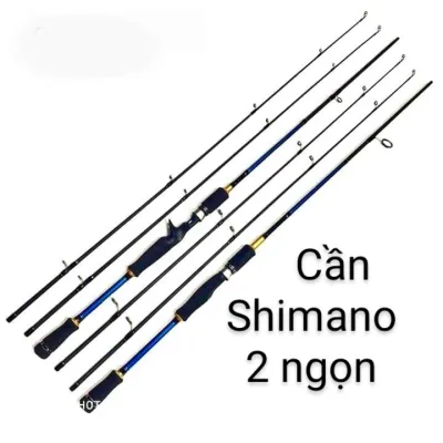 Cần Câu Lure 2 Ngọn Shinano Fishing Of Castch có cần máy ngang và cần máy đứng