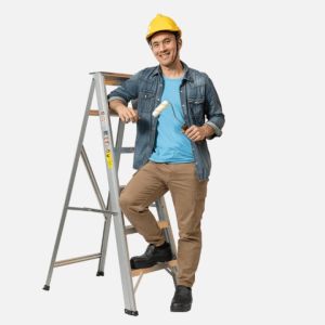 PREMIUM 10 Steps Aluminum Light Duty Single Sided Ladder Tangga Lipat Single Side Rumah 楼梯 单层楼梯