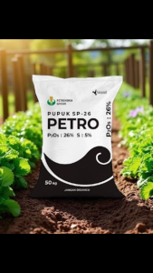 Pupuk SP-26 Petro kemasan (REPACK 1 KG) Petrokimia Gresik / SP 26
