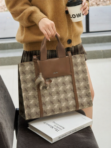 Josiny | Commuting Large Capacity Tote Bag Retro Style