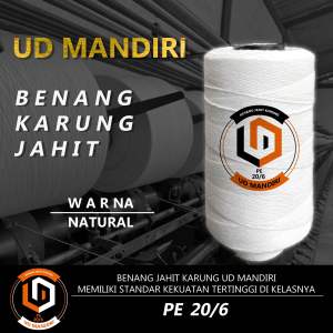 (1pack) Benang jahit karung 20/6 UD mandiri