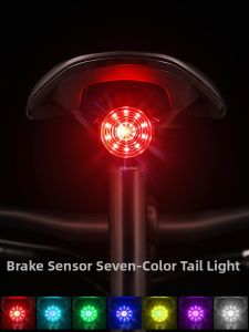 TOSUOD | Smart Induction Rear Bike Light with Brake Warning
