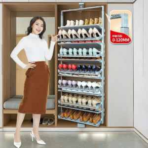 BOJIAJIAJU | 360 Degree Rotating Multifunctional Shoe Rack