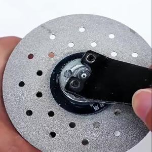 3-in-1 Four Jaw Wrench for 100 Type Angle Grinder Pressure Plate Adjusting Disassembling 10/13mm Hexagon Nut Driver Hand Tools
