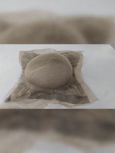 5pcs Half Wig Caps Diamond Net for Hand Knotting & Cover Hair Pieces Breathable Mesh Base