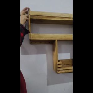 Rak Gantung Dapur Rak Bumbu Dapur Tempat Pisau Botol Kecap Gantungan Sutil