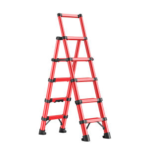 ZHIFAN | Adjustable Folding Heavy-Duty Aluminum Ladder
