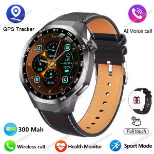 Watch 5 Pro New Mens Smartwatch 1.52 AMOLED Screen Health Tracker Bluetooth Call Voice Assistant GPS Sports Smartwatches Ht22