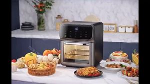 Tixx Air Fryer 16L High-Capacity Touch Screen Multifunctional Household 1350W Support Timer Temperature Control