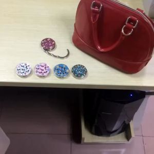 【SG】Table Hook For Bag Inner Fold Table Hook Bag Hook Flower Carving Wallet Hook Metal Bag Hook Handbag Metal Hook