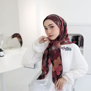 HIJAB SEGIEMPAT INNER DAN SEGIEMPAT BIASA MOTIF BY SUSI HIJAB ORI