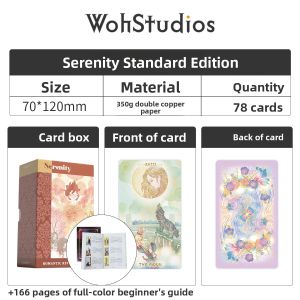 WohStudios | Healing Tarot Cards 78 Cards